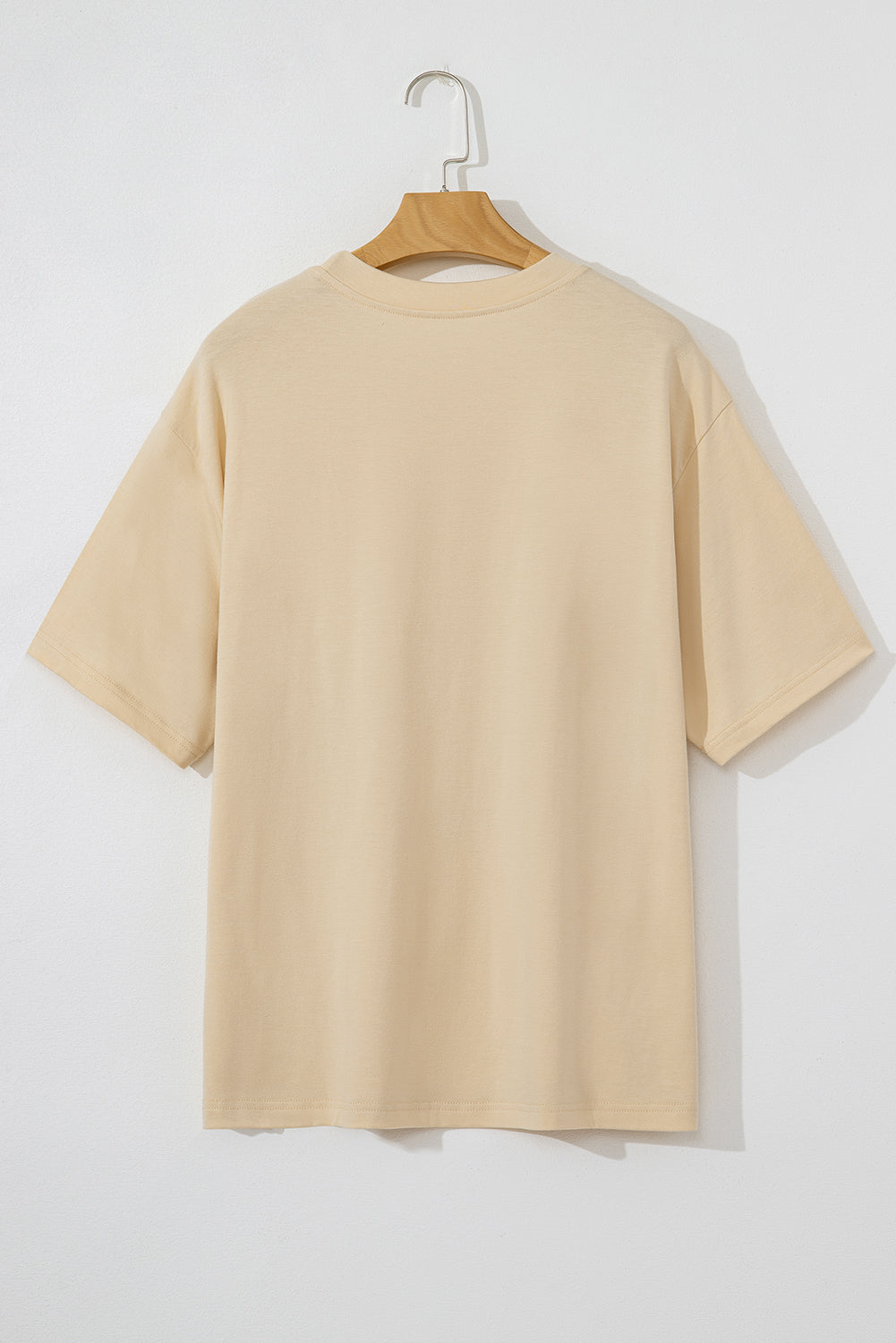 Parchment  Burro Cactus Graphic Crew Neck Plus Size Tee