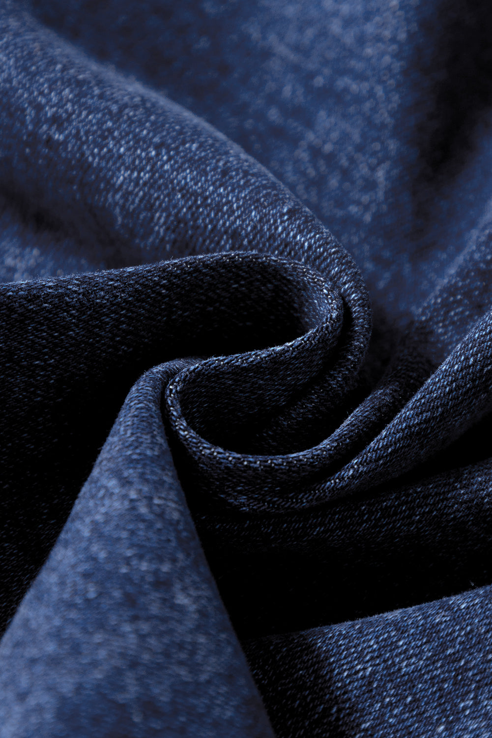 Brown Minimalist Patch Pocket High Waist Shift Jeans