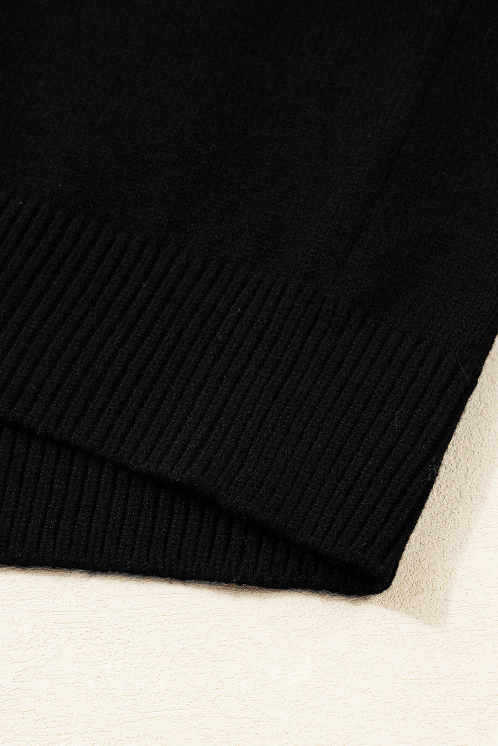 Brown Colorblock Crew Neck Drop Shoulder Sweater