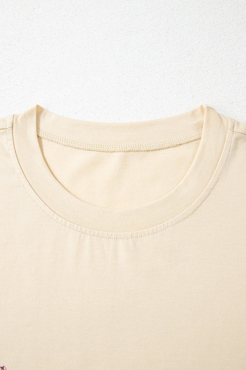 Parchment  Burro Cactus Graphic Crew Neck Plus Size Tee
